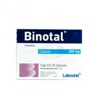 BINOTAL 500 MG CAJA CON 30 CÁPSULAS (1)