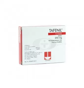 TAFENIL 250 MG CON 30 TABLETAS (1)