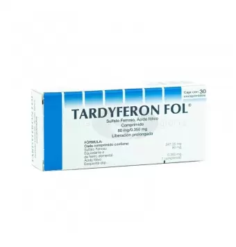 TARDYFERON FOL CON 30 COMPRIMIDOS (1)