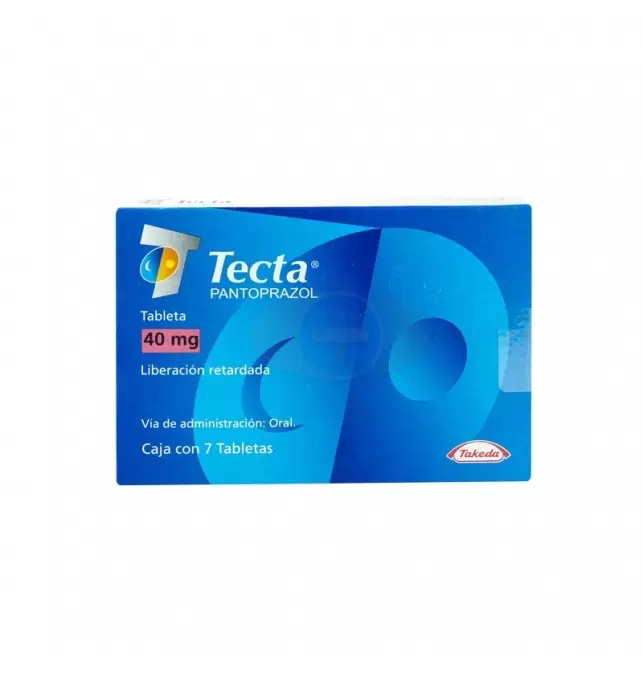 TECTA 40 MG CON 7 TABLETAS