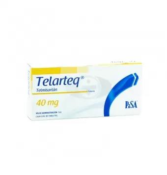 TELARTEQ 40 MG CON 30 TABLETAS