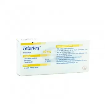 TELARTEQ 40 MG CON 30 TABLETAS (1)