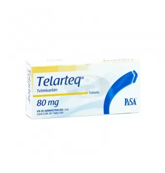TELARTEQ 80 MG CON 30 TABLETAS