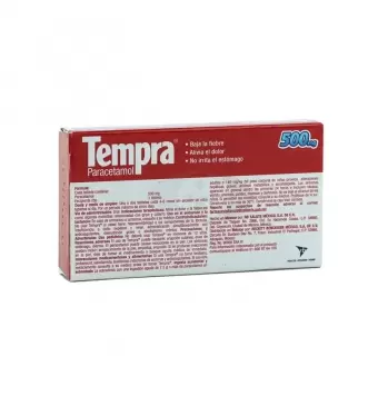 TEMPRA 500 MG CON 10 CAPLETS (1)