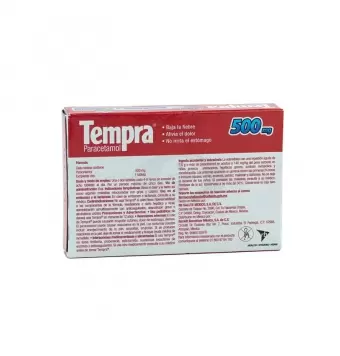 TEMPRA 500 MG CON 20 CAPLETS (1)