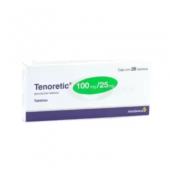 TENORETIC 100 MG CON 28 TABLETAS