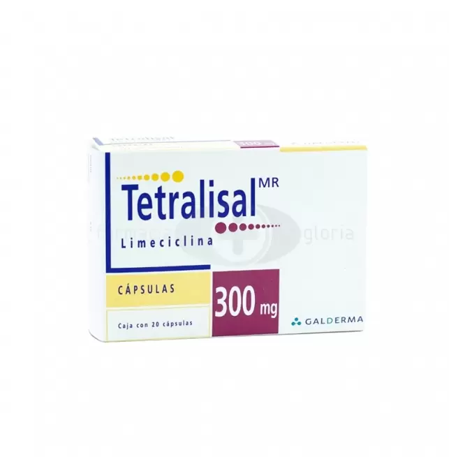 TETRALISAL 300 MG CON 20 CÁPSULAS