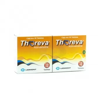 THOREVA 10 MG CON 30 TABLETAS (1)