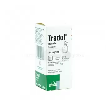 TRADOL 100MG/1ML SOLUCIÓN FRASCO CON DISPENSADOR DE 30 ML