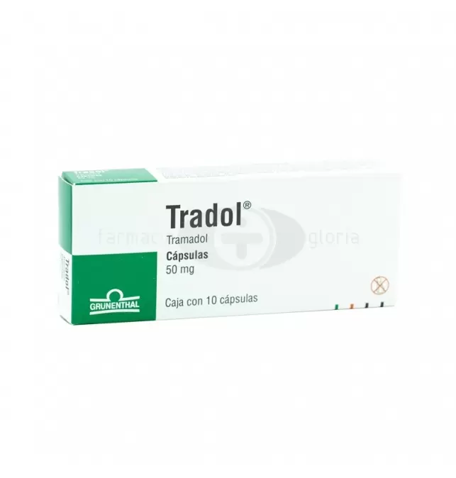 TRADOL 50 MG CON 10 CÁPSULAS