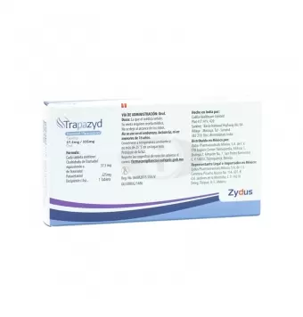 TRAPAZYD 37.5MG/325MG CON 20 TABLETAS (1)