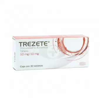 TREZETE 10MG/10MG CON 30 TABLETAS