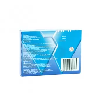 TRIFAMOX IBL-12H 875MG/125MG CON 14 COMPRIMIDOS (1)