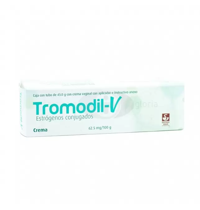 TROMODIL V 62.5MG/100G CREMA EN TUBO CON 43 G