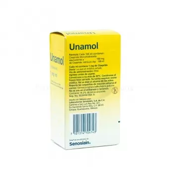 UNAMOL 1MG/ML SUSPENSIÓN CON 60 ML (1)