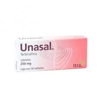 UNASAL 250 MG CON 30 TABLETAS