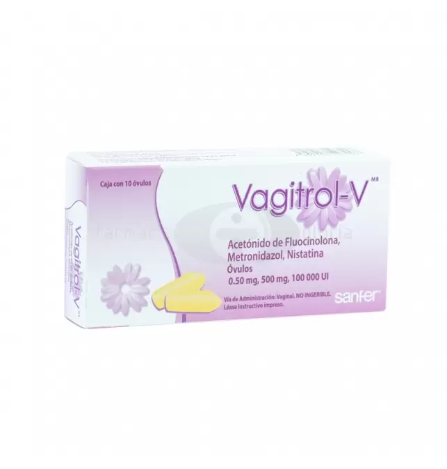 VAGITROL-V CAJA CON 10 ÓVULOS