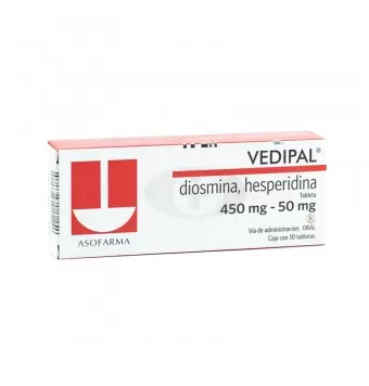VEDIPAL 450MG/50MG CON 30 TABLETAS