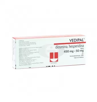 VEDIPAL 450MG/50MG CON 30 TABLETAS (1)