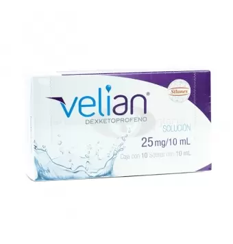 VELIAN 25MG/10ML CON 10 SOBRES