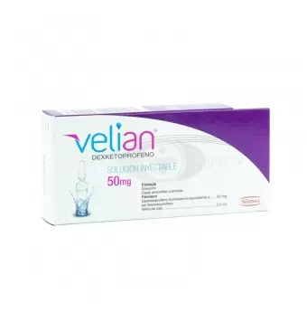 VELIAN 50 MG SOLUCIÓN INYECTABLE CON 3 AMPOLLETAS (1)