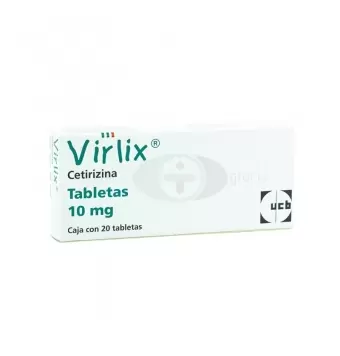 VIRLIX 10 MG CON 20 TABLETAS