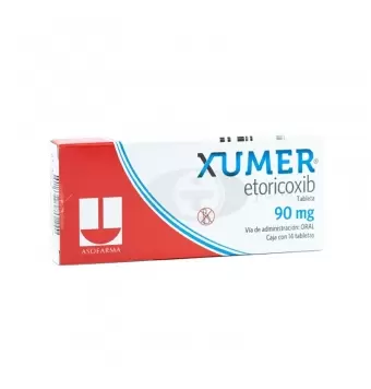 XUMER 90 MG CON 14 TABLETAS