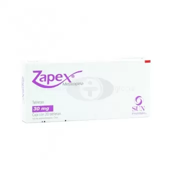 ZAPEX 30 MG CON 20 TABLETAS