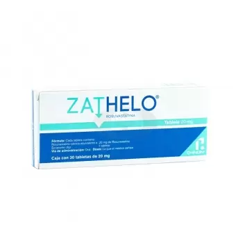 ZATHELO 20 MG CON 30 TABLETAS (1)