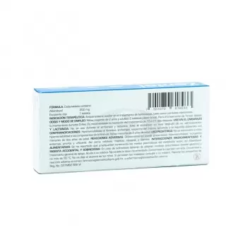 ZENTEL 200 MG CON 10 TABLETAS (1)