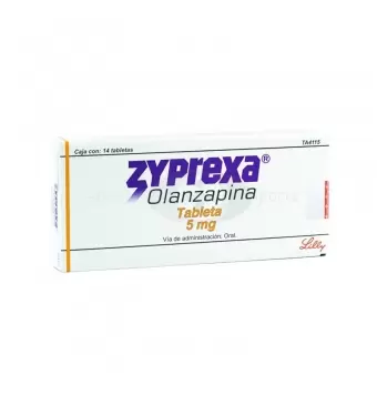 ZYPREXA 5 MG CON 14 TABLETAS