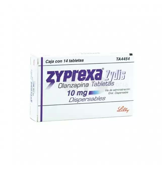 ZYPREXA ZYDIS 10 MG CON 14 TABLETAS DISPERSABLES