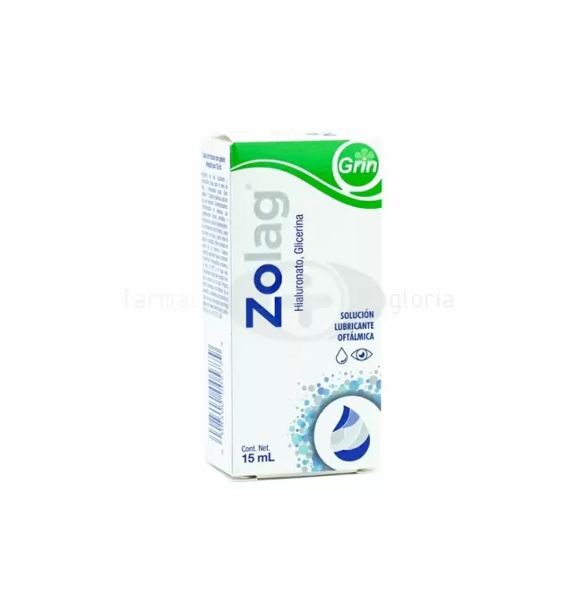 ZOLAG SOLUCIÓN LUBRICANTE OFTÁLMICA CON 15 ML