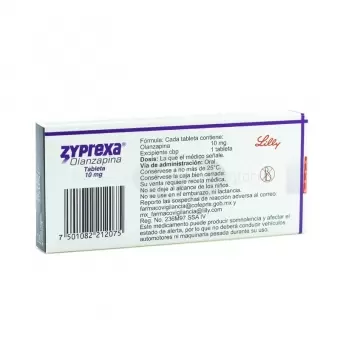 ZYPREXA 10 MG CON 14 TABLETAS (1)