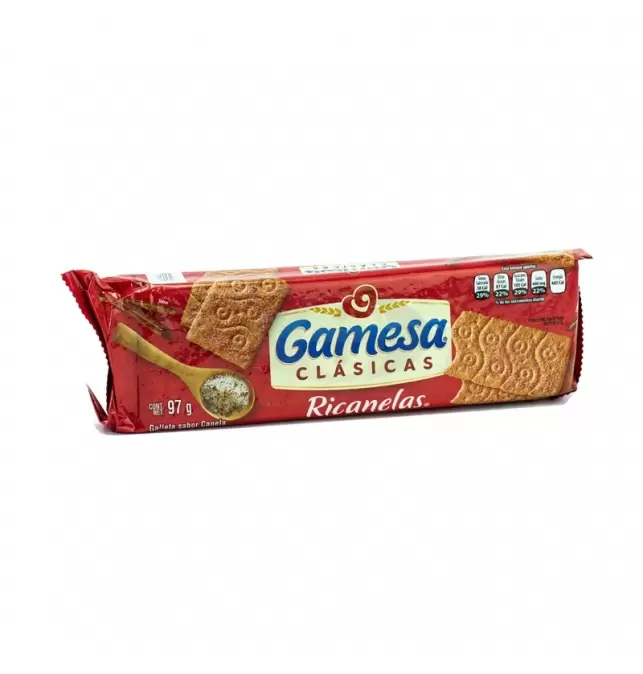 GALLETA GAMESA RICANELA DE 97 G