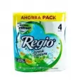 PAPEL HIGIÉNICO REGIO AIRES DE FRESCURA 4 ROLLOS DE 200 HOJAS