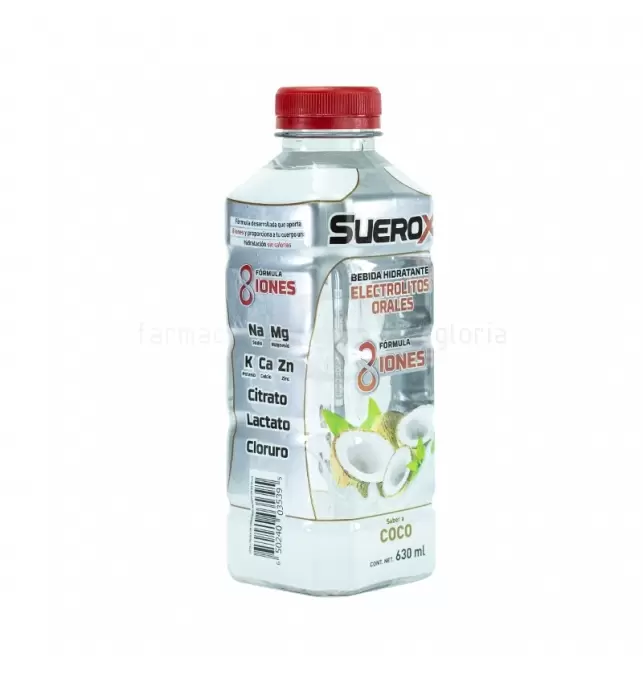 SUEROX 8IONES SABOR COCO DE 630 ML