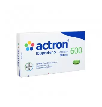 ACTRON 600 MG CON 30 CÁPSULAS