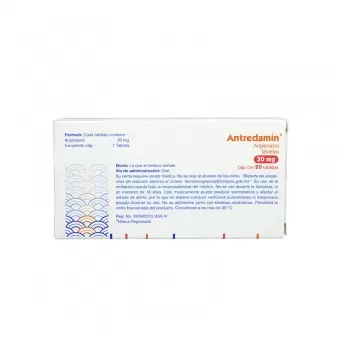 ANTREDAMIN 30 MG CON 20 TABLETAS (1)