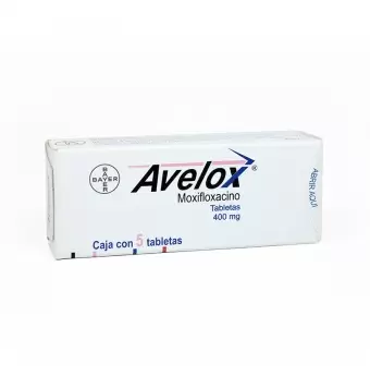 AVELOX 400 MG CON 5 TABLETAS