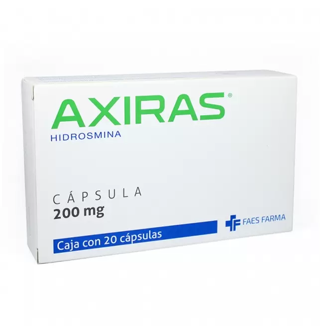 AXIRAS 200 MG CON 20 CÁPSULAS