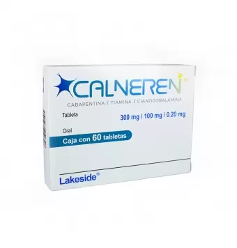 CALNEREN 300MG/100MG/0.20MG CON 60 TABLETAS