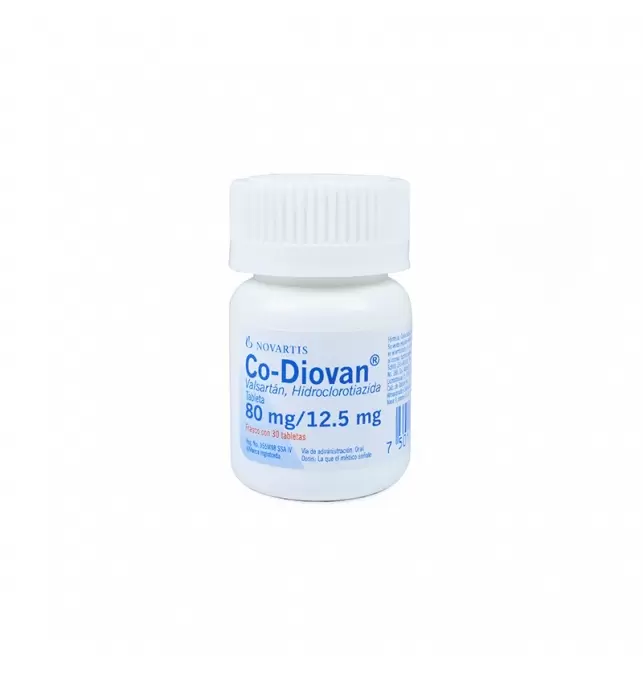 CO-DIOVAN 80MG/12.5MG CON 30 TABLETAS