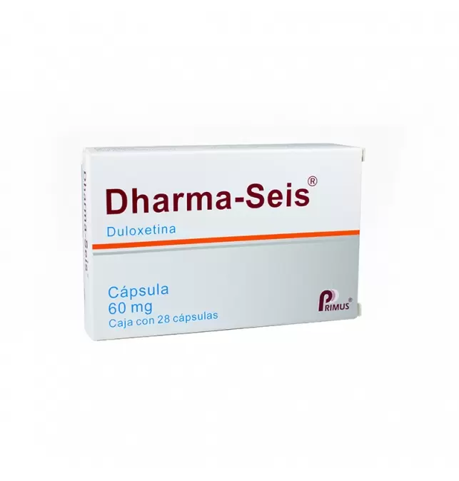 DHARMA-SEIS DE 60 MG CON 28 CÁPSULAS