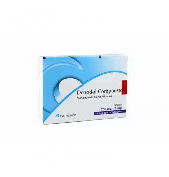 DONODOL COMPUESTO 250 MG CON 10 TABLETAS