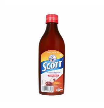 EMULSION SCOTT SABOR CEREZA CON 200 ML
