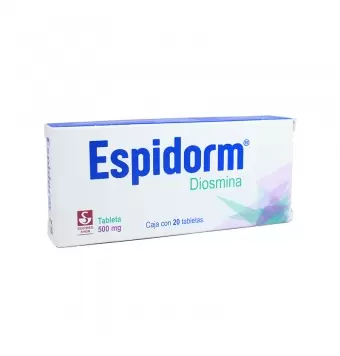 ESPIDORM 500 MG CON 20 TABLETAS