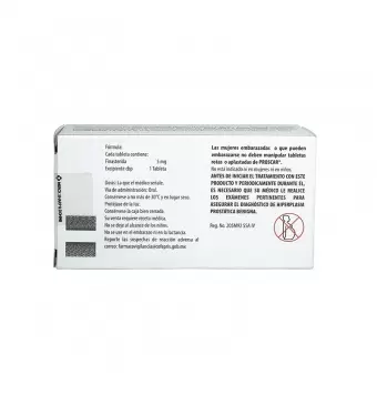 PROSCAR CAJA CON 30 GRAGEAS DE 5 MG (1)