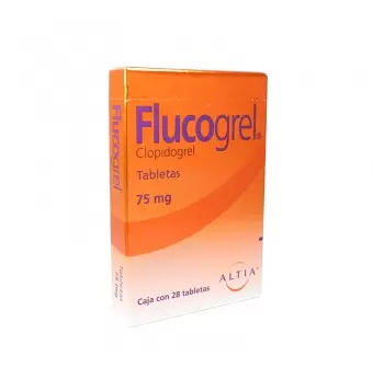 FLUCOGREL 75 MG CON 28 TABLETAS