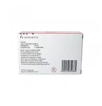GALVUS 50 MG CON 28 COMPRIMIDOS (1)